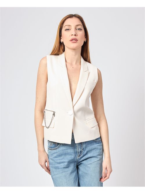 Armani Exchange Women's 1-Button Vest ARMANI EXCHANGE | XW000435-AF12749U1003